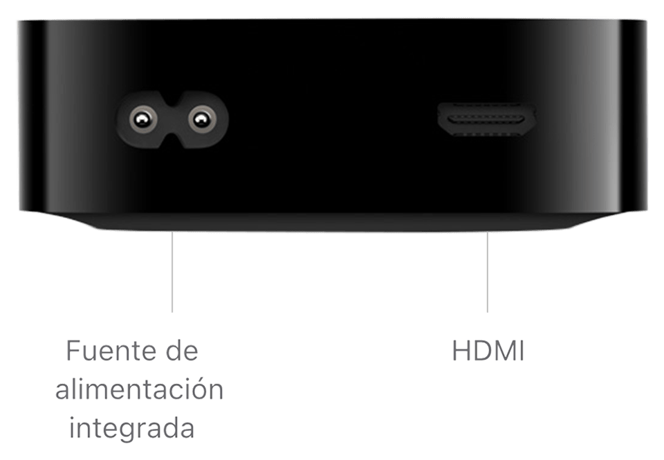 TV DE INTERNET APPLE TV 4K, 128GB HDD - NEGRO (MN893LZ/A) (NT7)4