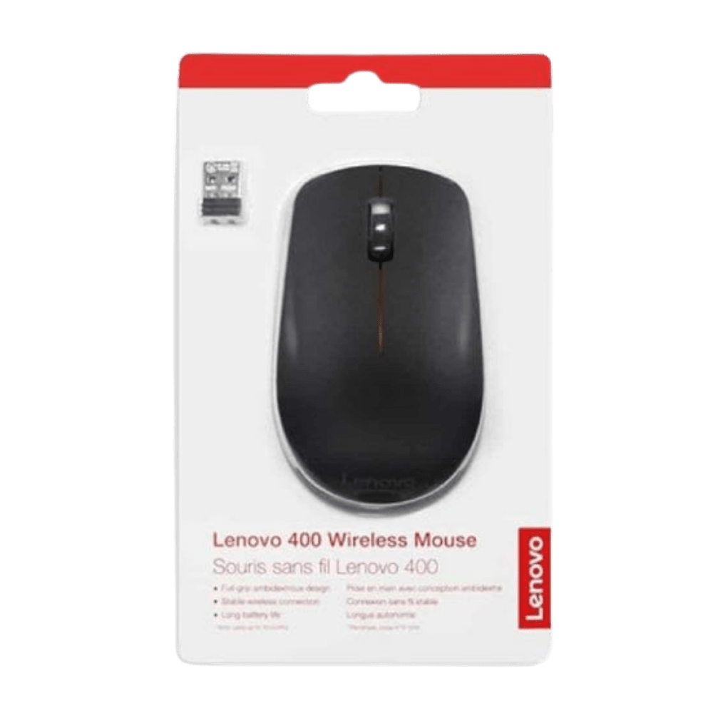 MOUSE INALAMBRICO LENOVO 400 NEGRO (GY50R91292)3