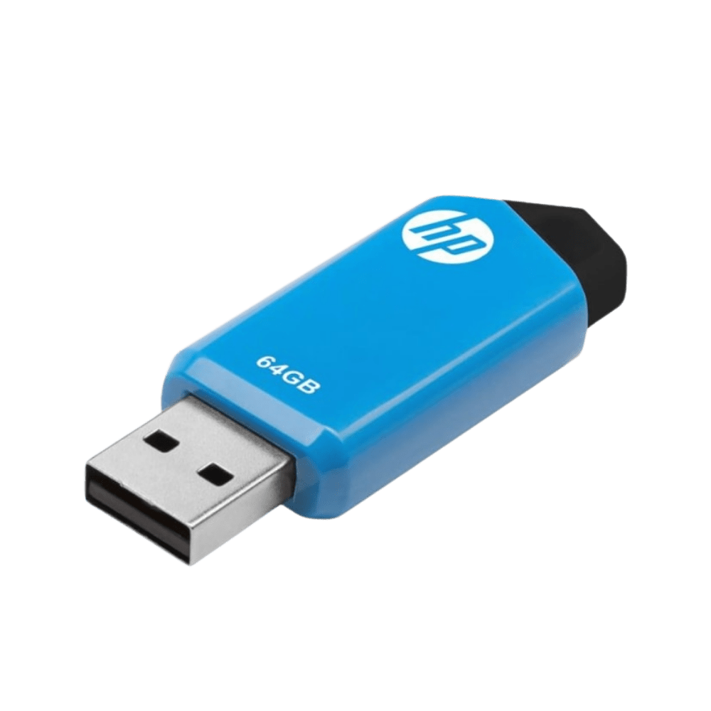 MEMORIA HP USB V150W 64 GB AZUL/NEGRO (HPFD150W-64) 0
