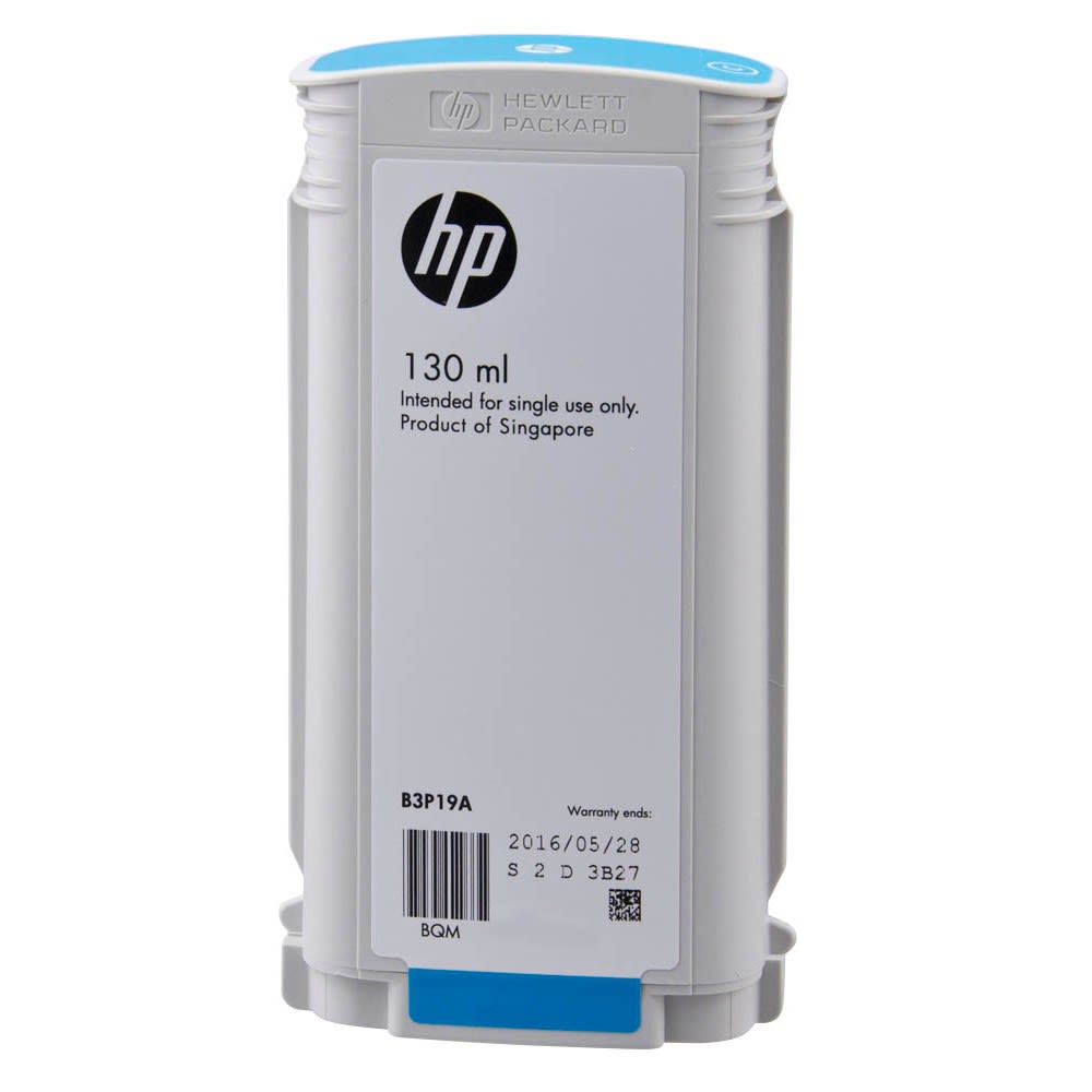 CARTUCHO DE TINTA HP 727A CIAN DESIGNJET130ML (B3P19A) (NT18)3