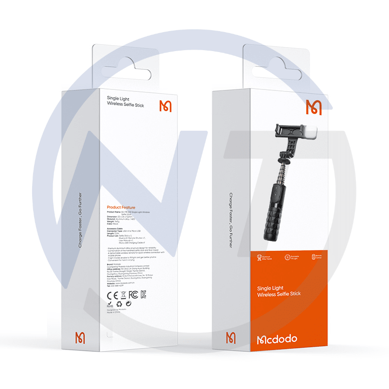 PALO/TRIPODE SELFIE STICK MCDODO CON LUZ Y DISPARADOR BLUETOOH (SS-1781)11