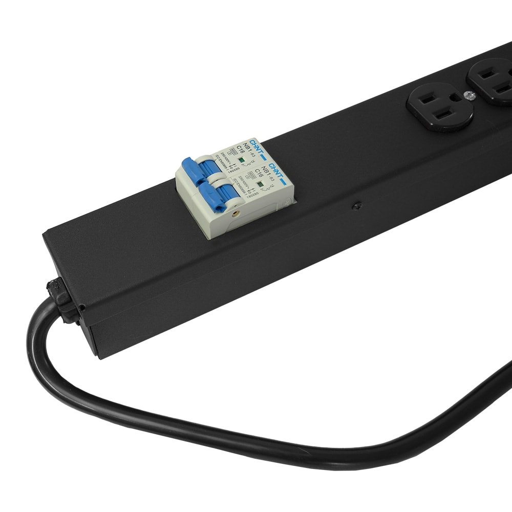 MULTITOMA VERTICAL QUEST - 16 TOMAS - 125V/250V 15A - GRADO INDUSTRIAL (MV-4837) (NT1)2