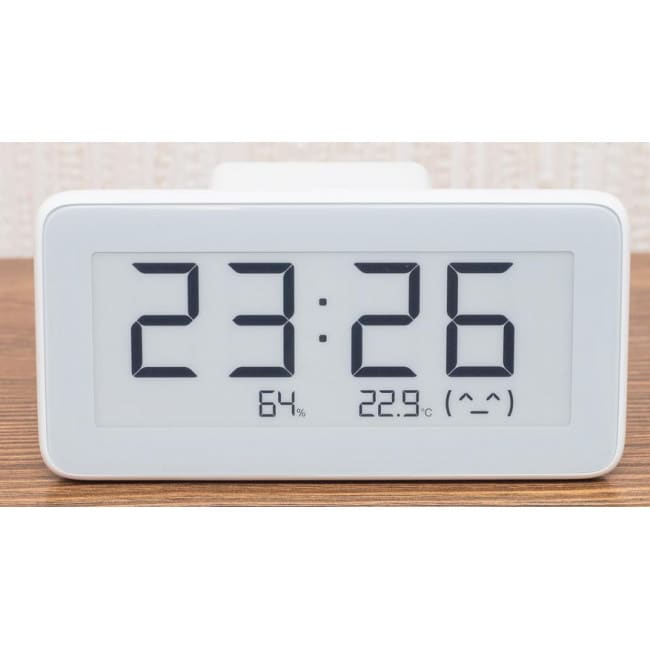 RELOJ XIAOMI CON MONITOR DE TEMPERATURA Y HUMEDAD (LYWSD02MMC)3