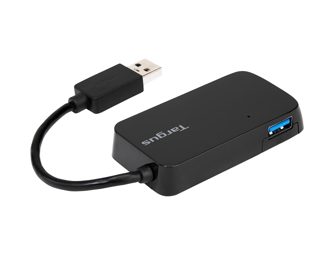 HUB USB TARGUS 4 PORT USB-A 3.0 NEGRO (ACH124US)4