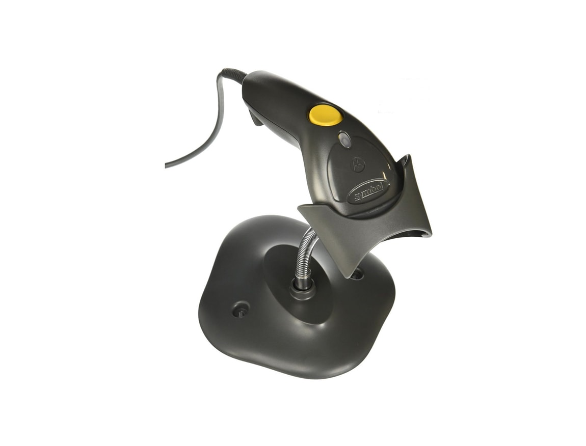 LECTOR DE CODIGO DE BARRAS ZEBRA LS1203 1D CON SOPORTE (LS1203-7AZU0100SR) (NT7)1