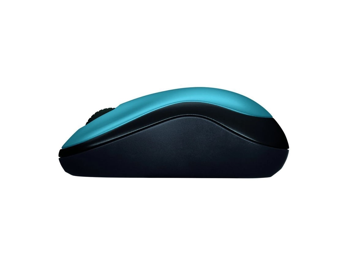 MOUSE LOGITECH M185 AZUL WIRELESS USB (910-003636)2