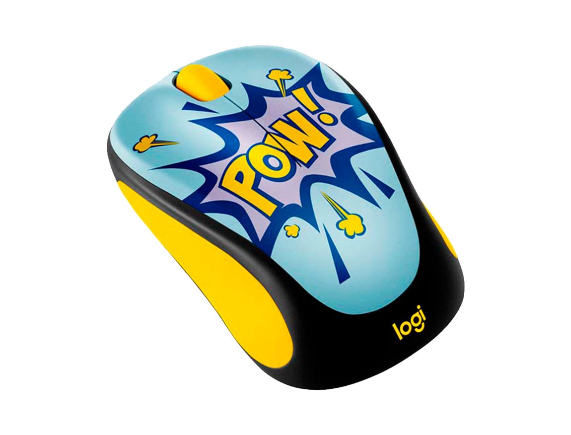 MOUSE LOGITECH WIRELESS M317C WIRELESS POW Y/B (910-006122)1