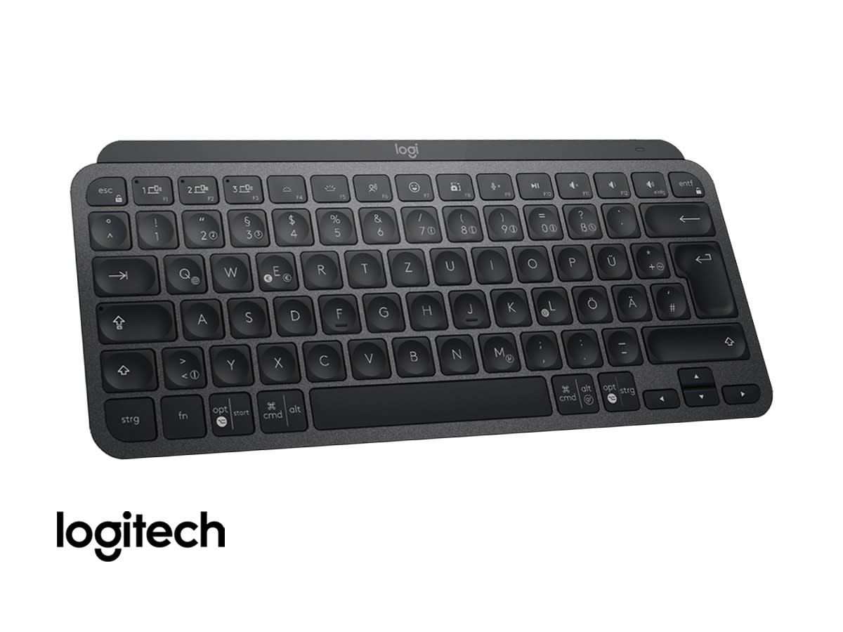TECLADO LOGITECH MX KEYS MINI MULTI-DEVICE BT ILUMINADO GRAPHITE SP (920-010476) (NT8)3