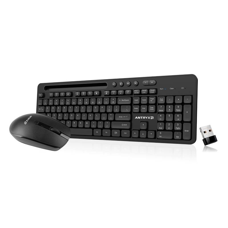 KIT TECLADO+MOUSE WS960 WIRELESS HOLDER SLOT (ADS-WS960K)2