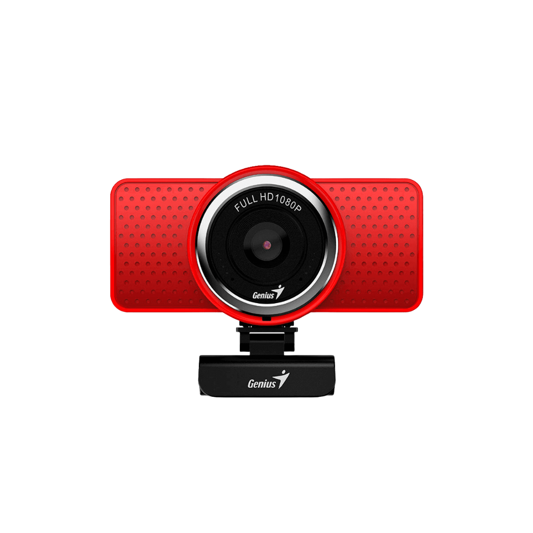 CAMARA GENIUS ECAM 8000 FHD 1080P USB RED (32200001407) 0