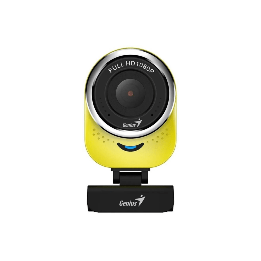 CAMARA GENIUS QCAM 6000 FHD 1080P USB YELLOW (32200002409) 0