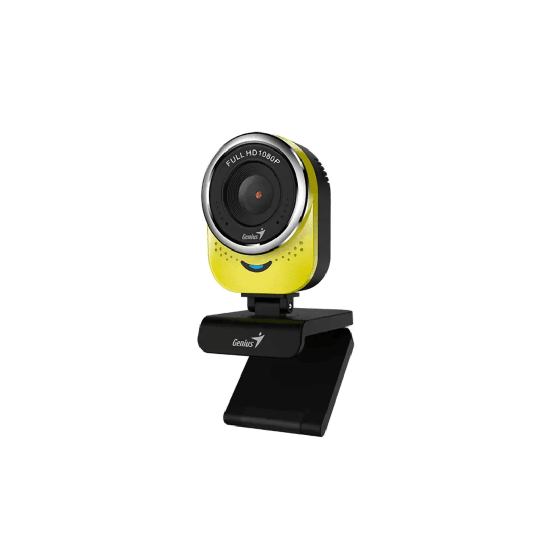 CAMARA GENIUS QCAM 6000 FHD 1080P USB YELLOW (32200002409)2