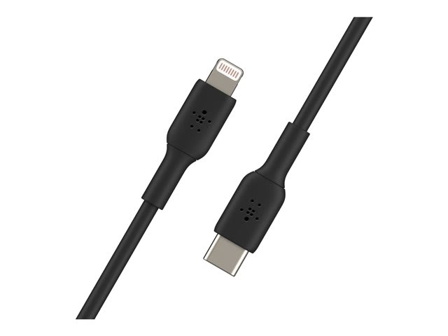 CABLE BOOSTCHARGE BELKIN USB-C TO LIGHTNING 1MTS BLACK (CAA003BT1MBK)4