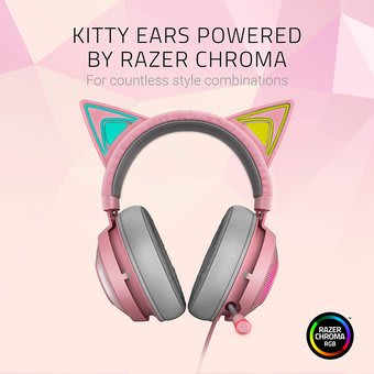 AURICULAR RAZER KRAKEN KITTY EDITION CHROMA USB QUARTZ (RZ04-02980200-R3M1)4