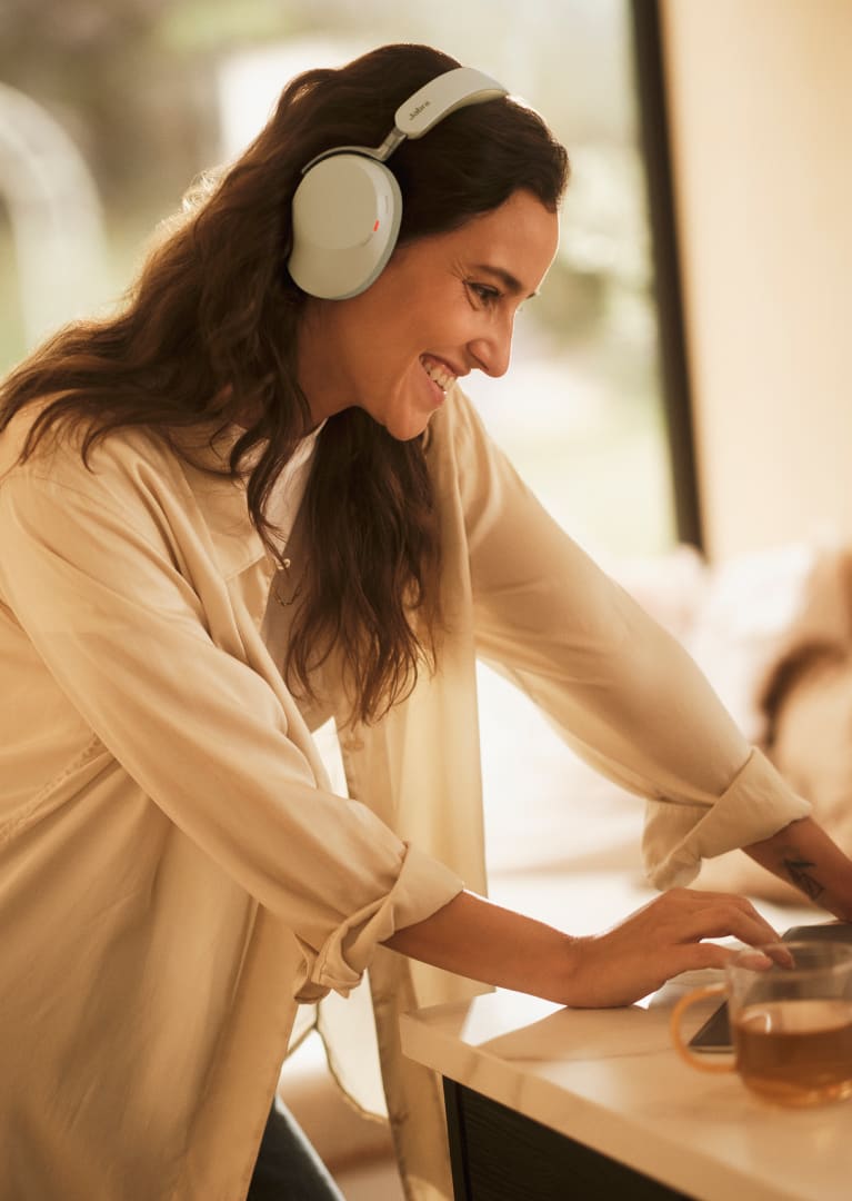 AURICULAR JABRA EVOLVE3 85 MS - USB-C COLOR NEGRO (38599-999-899) (NT3)10