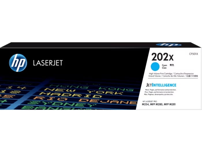 TONER HP 202X CIAN LASERJET PRO M254 (CF501X) (NT18) 0