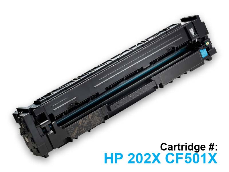 TONER HP 202X CIAN LASERJET PRO M254 (CF501X) (NT18)3
