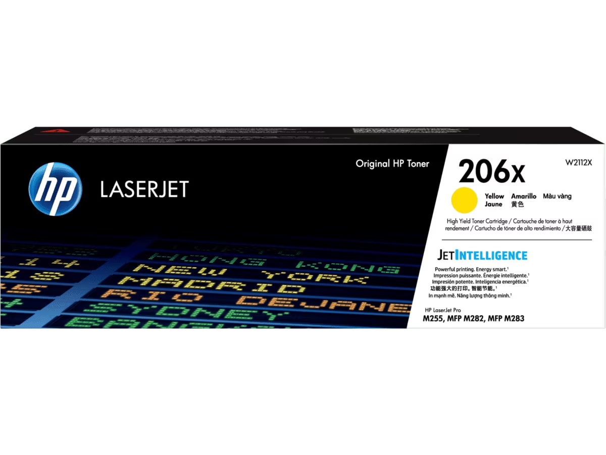 TONER HP 206X LASERJET PRO M255 AMARILLO (W2112X) (NT18) 0