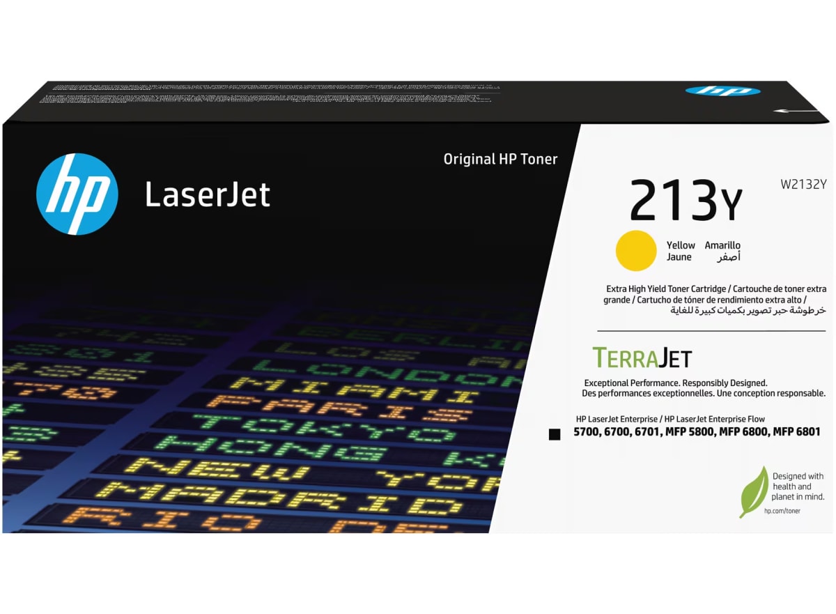 TONER HP 213Y LASERJET 5800 ENT AMARILLO (W2132Y) (NT18) 0