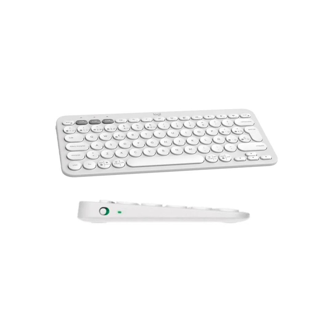 TECLADO LOGITECH PEBBLE KEYS 2 K380S BLANCO (920-011784)2