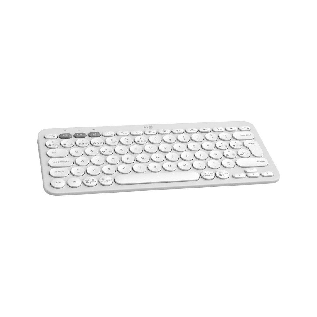 TECLADO LOGITECH PEBBLE KEYS 2 K380S BLANCO (920-011784)3