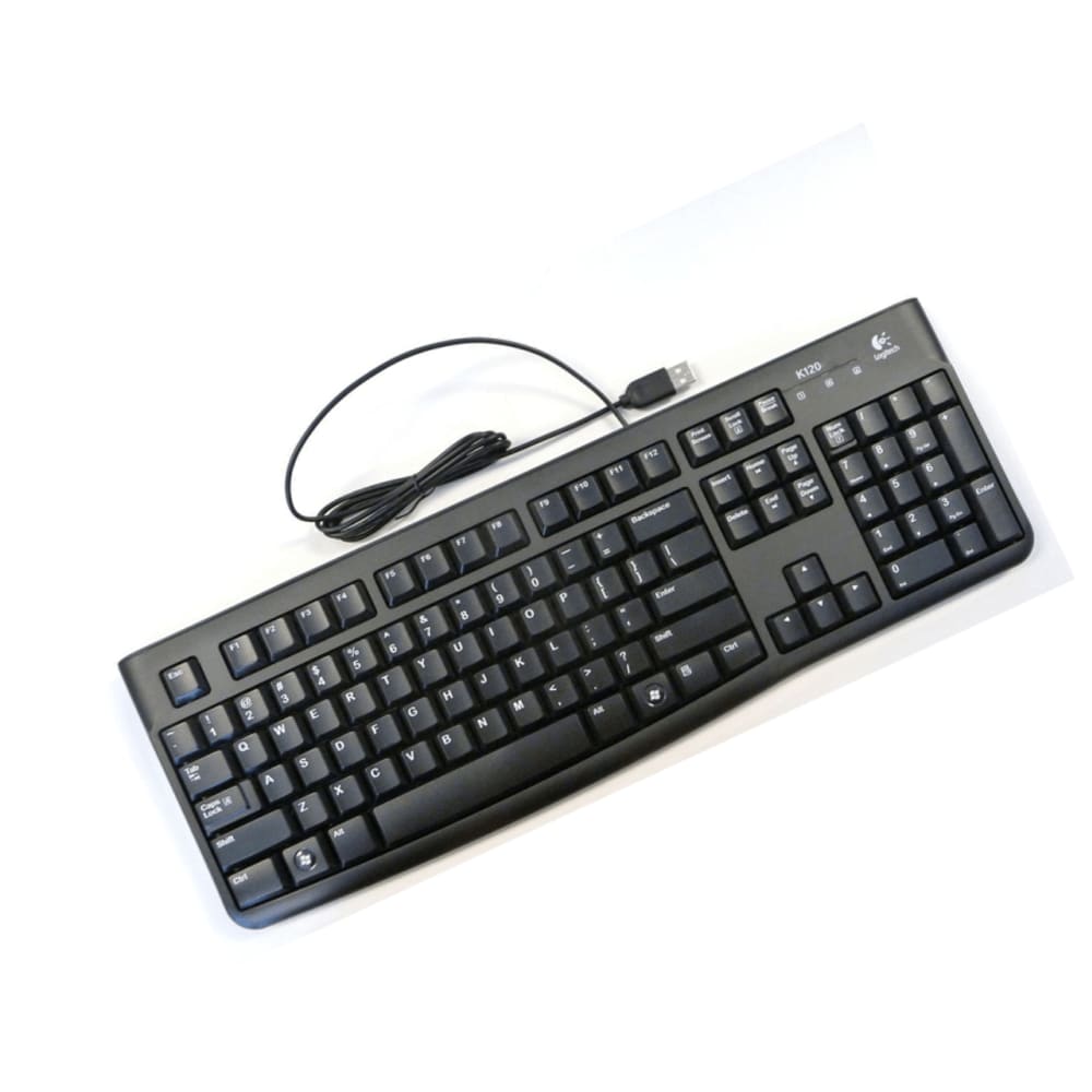 TECLADO LOGITECH K120 STD SP USB BLACK ES (920-004422) (NT8)4