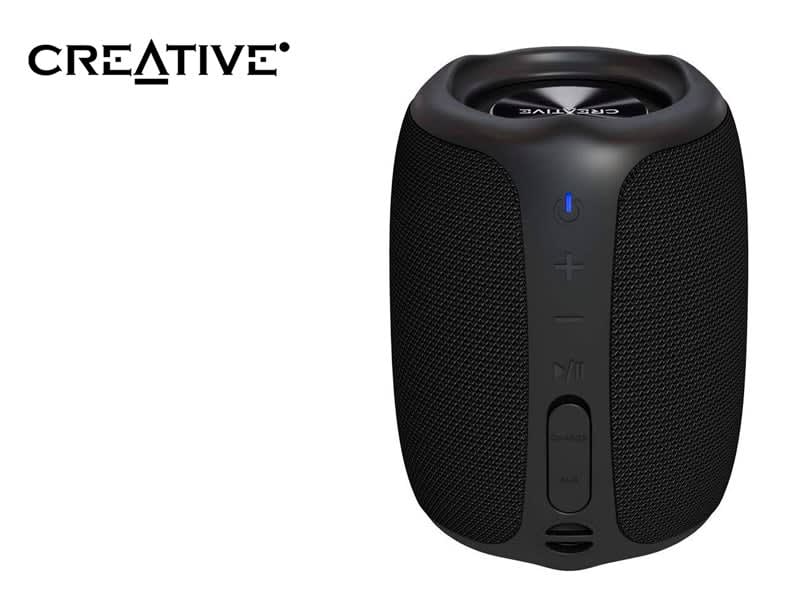 PARLANTE CREATIVE MUVO PLAY BLUETOOTH 10W IPX7 NEGRO (51MF8365AA000) (NT8)2