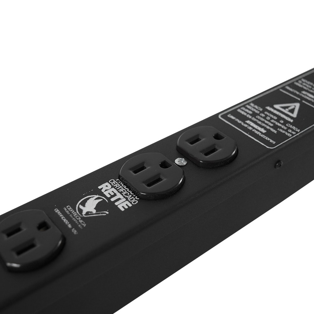 MULTITOMA VERTICAL QUEST - 16 TOMAS - 125V/250V 15A - GRADO INDUSTRIAL (MV-4837) (NT1)3