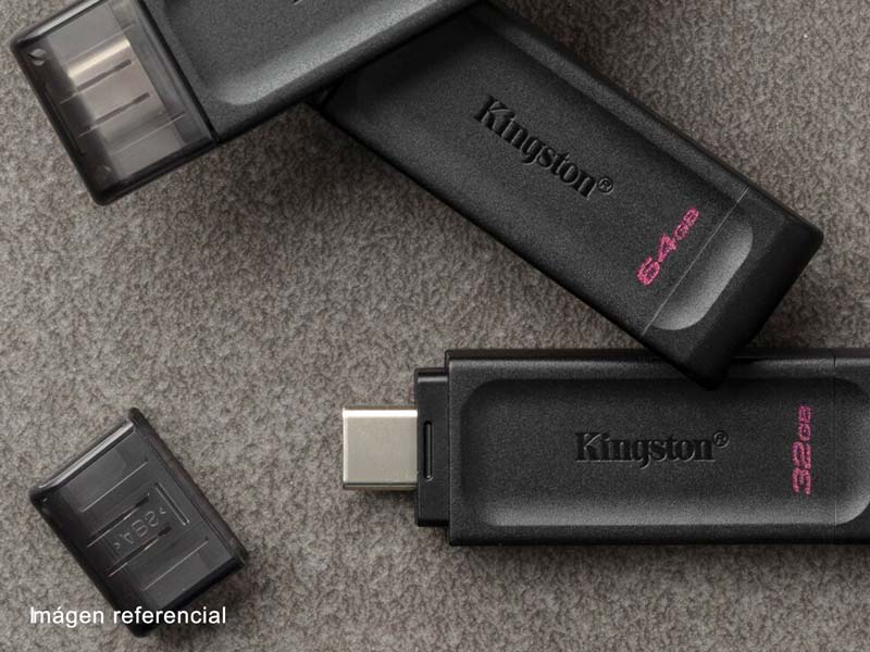 MEMORIA USB-C 3.2 32GB KINGSTON DATATRAVELER 70 (DT70/32GB)2