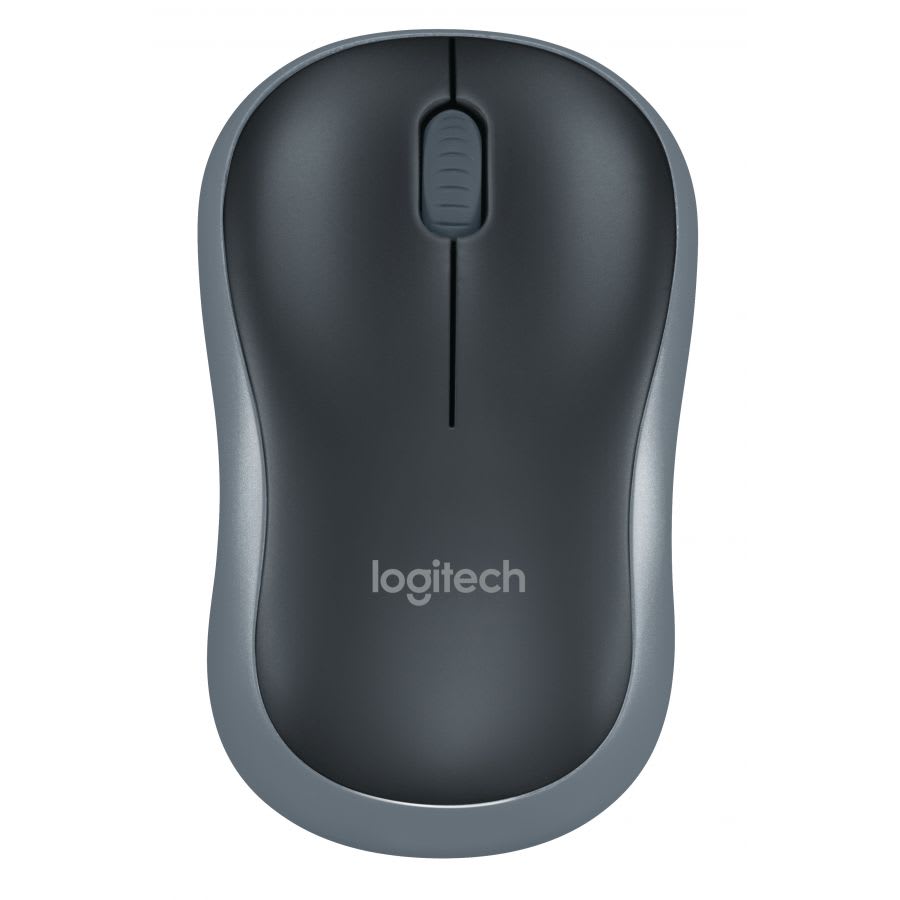MOUSE LOGITECH M185 WIRELESS GRAY (910-002225) NT82