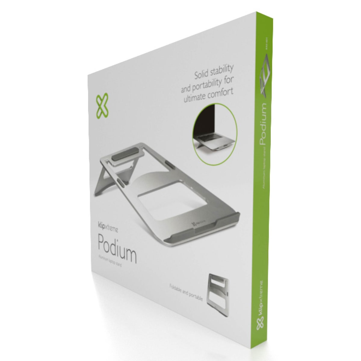 SOPORTE PORTÁTIL KLIP XTREME KAS-001 PODIUM PARA LAPTOP1