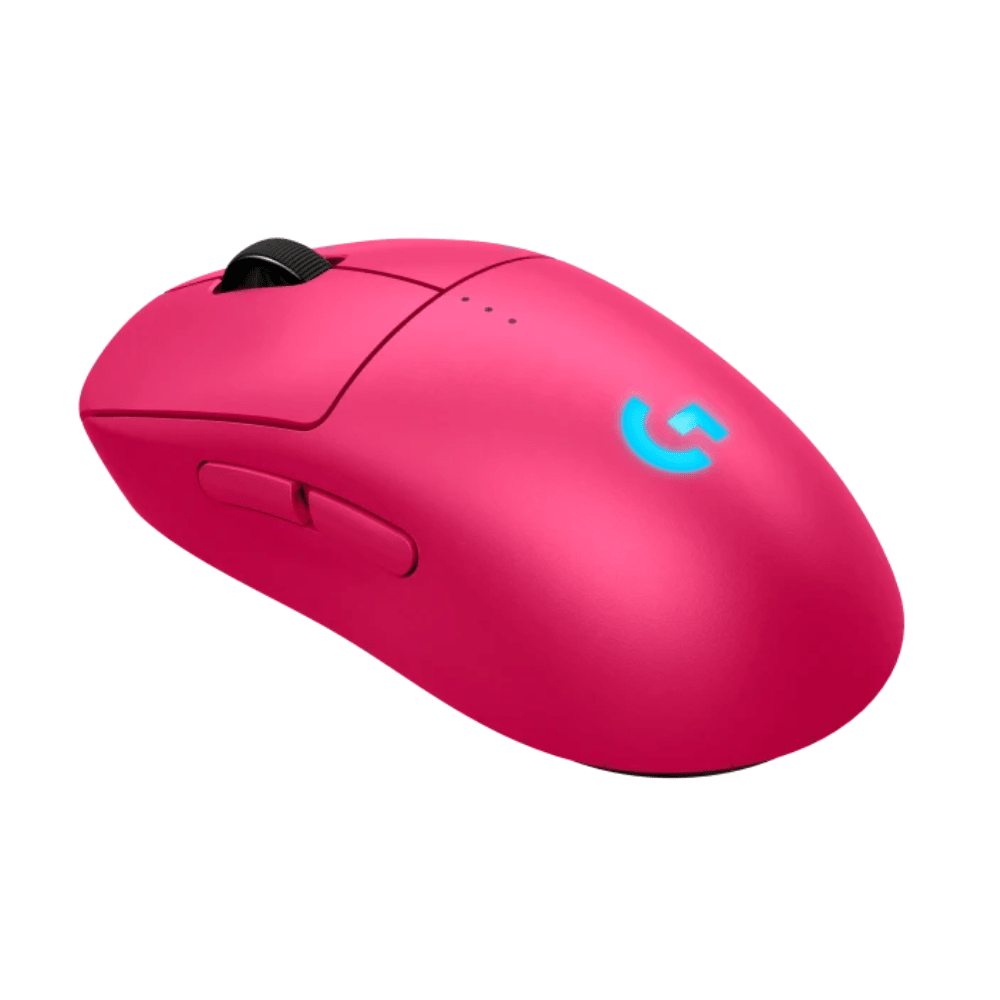 MOUSE LOGITECH PRO 2 LIGTHSPEED WIRELESS RGB MAGENTA (910-007308) (NT8)2