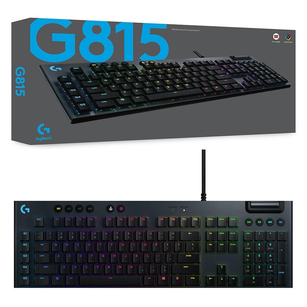 TECLADO LOGITECH G815 MECANICO RGB (920-008984) 0