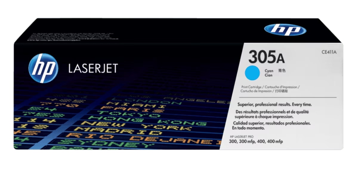 TONER HP 305A LASERJET PRO 400 CIAN (CE411A) (NT18) 0