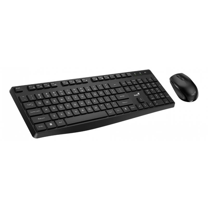 KIT TECLADO Y MOUSE GENIUS WIRELESS KM-8206S AI COPILOT SILENT MULTIMEDIA SP BLACK (31340017401) (NT8)2