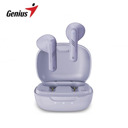 AUDIFONOS C/ MICROFONO GENIUS LILA HS-M905BT (31710025401)1