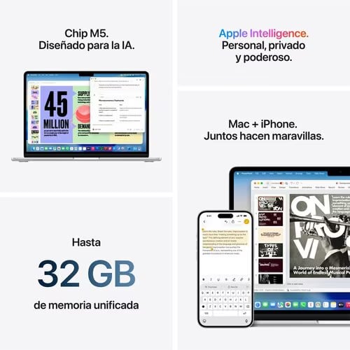 LAPTOP APPLE MACBOOK AIR MDVD4E/A, 5.3