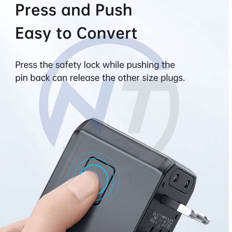 ADAPTADOR DE VIAJE UNIVERSAL MCDODO DE CARGA RÁPIDA 33W (CP-4290)4