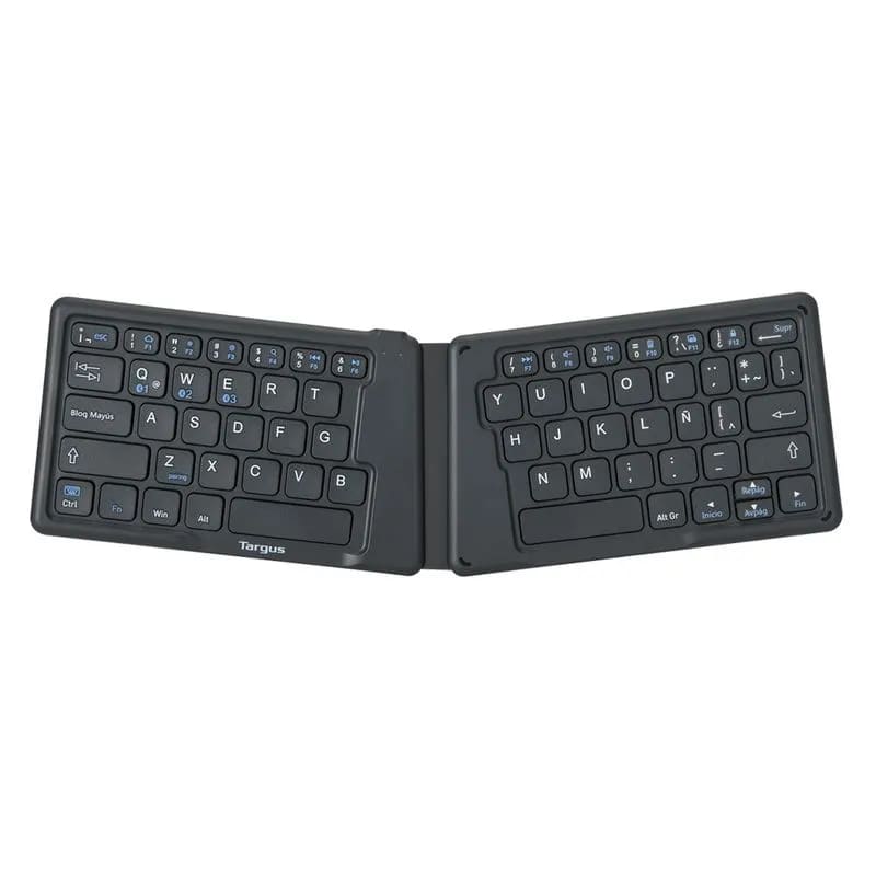 TECLADO TARGUS MULTI-DISPOSITIVO ANTIMICROBIAL PLEGABLE BT SP NEGRO (AKF003ES) NT8 0