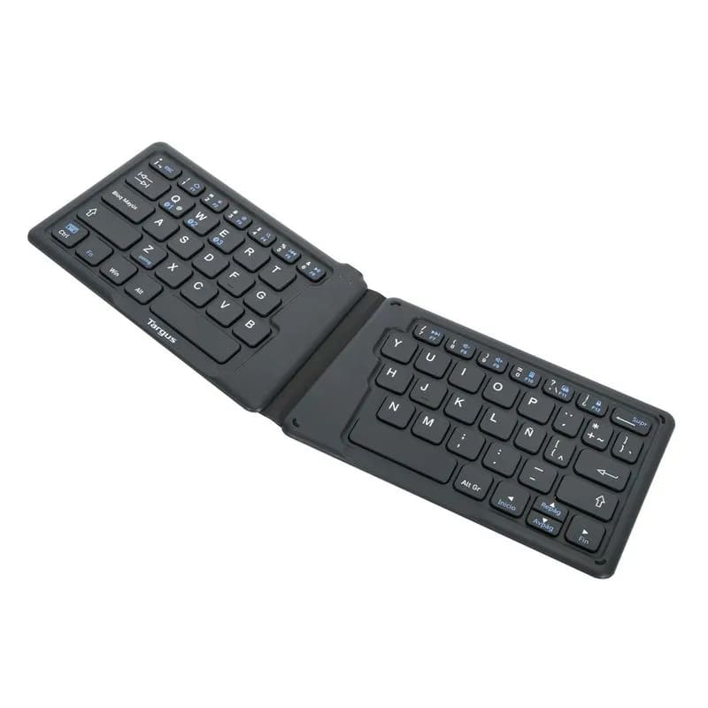 TECLADO TARGUS MULTI-DISPOSITIVO ANTIMICROBIAL PLEGABLE BT SP NEGRO (AKF003ES) NT82