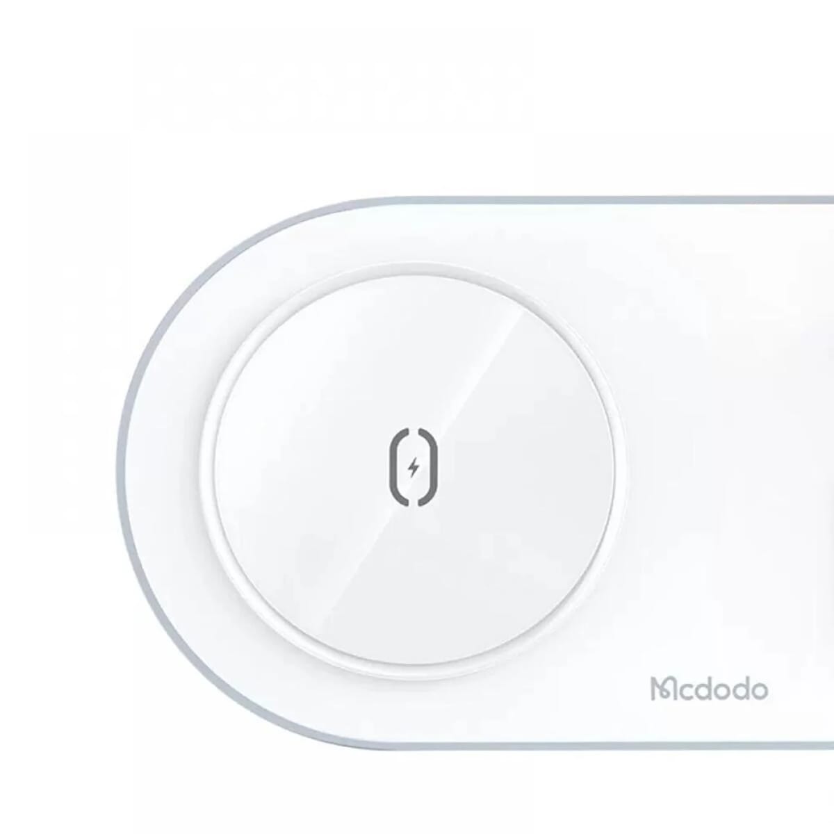 CARGADOR INALAMBRICO MCDODO 3 EN 1 CELULAR/TWS/APPLEWATCH 15W (CH-7062)2