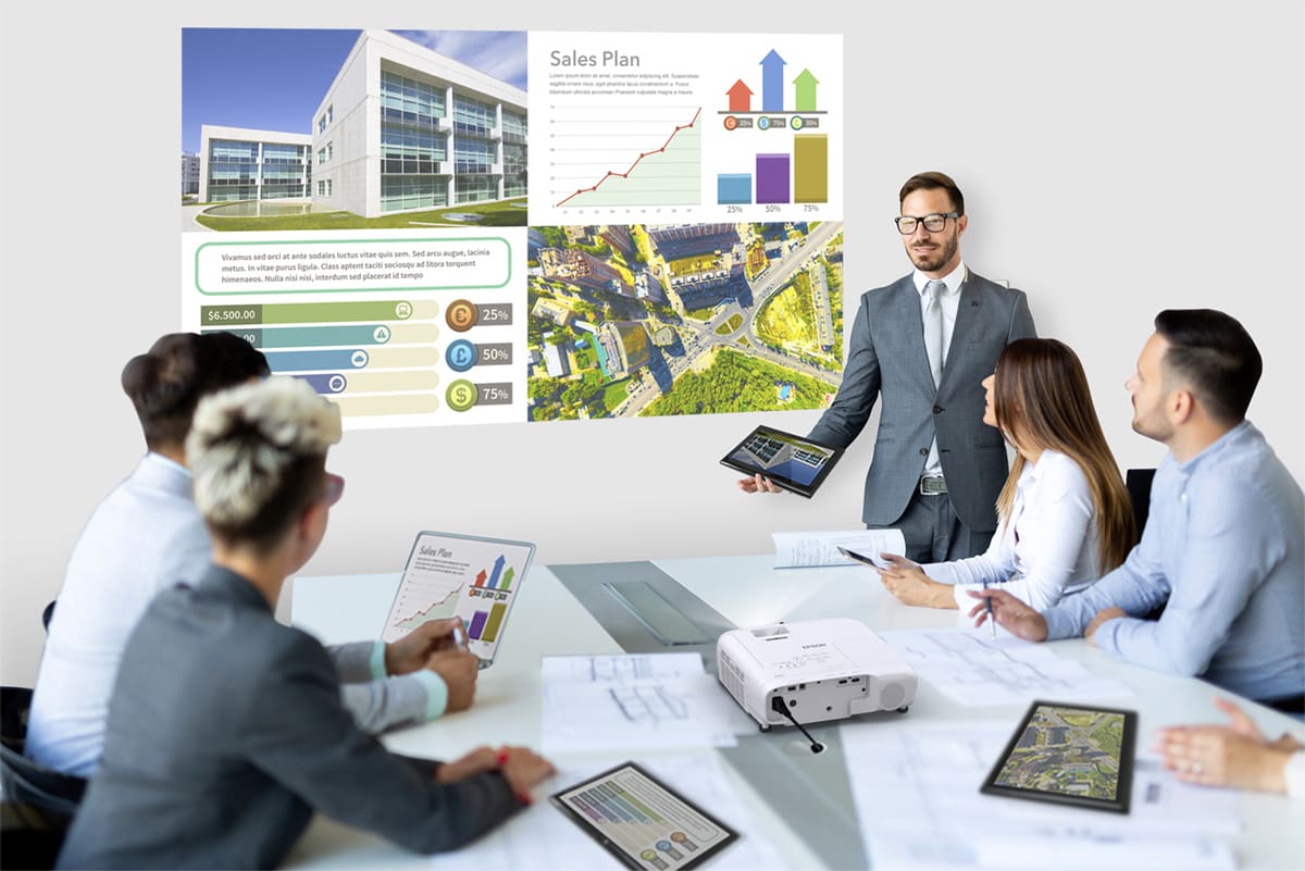 PROYECTOR EPSON POWERLITE FH54+ 3LCD 4,000 LÚMENES FULL HD 1080p (V11HB59021) (NT6)6