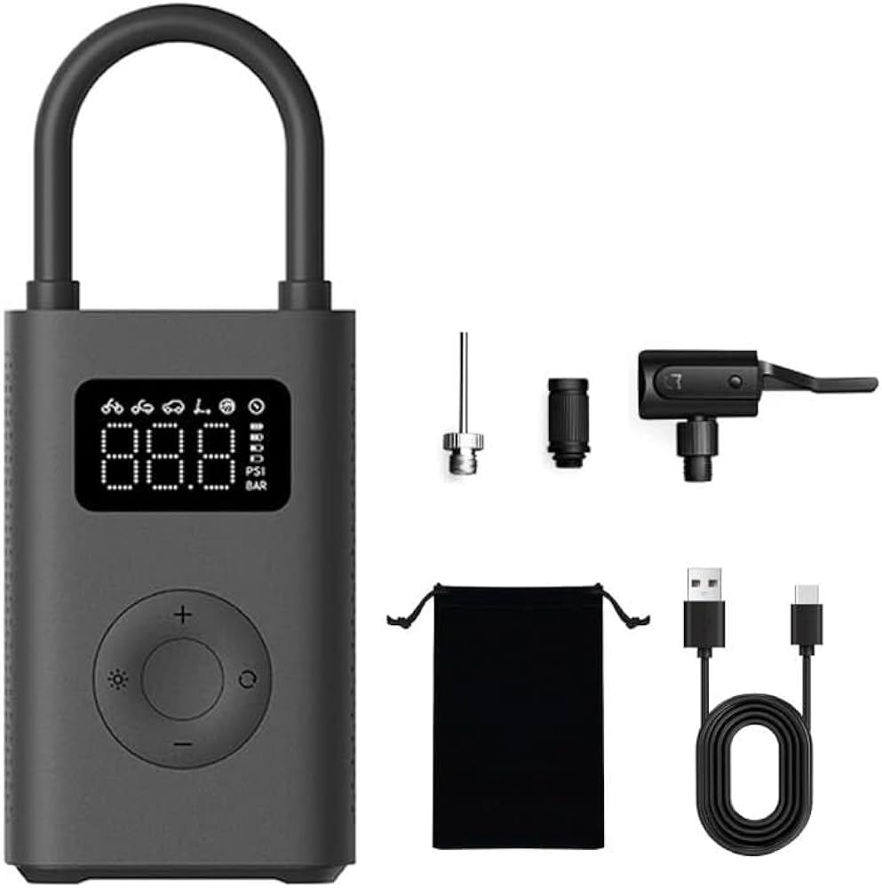 COMPRESOR DE AIRE ELECTRICO PORTATIL XIAOMI 2 (MJCQB06QW)2