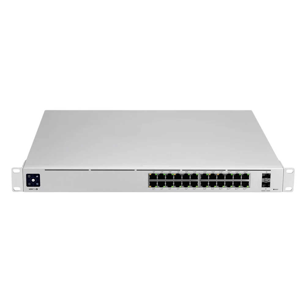 SWITCH UNIFI UBIQUITI USW-24 CONMUTADOR GESTIONADO 24 X 10/100/1000 + 2 X GIGABIT SFP (USW-24) (NT3)2