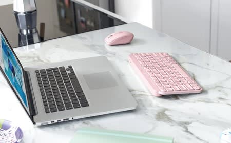 TECLADO LOGITECH MX KEYS MINI ROSADO (920-010478) ES.2