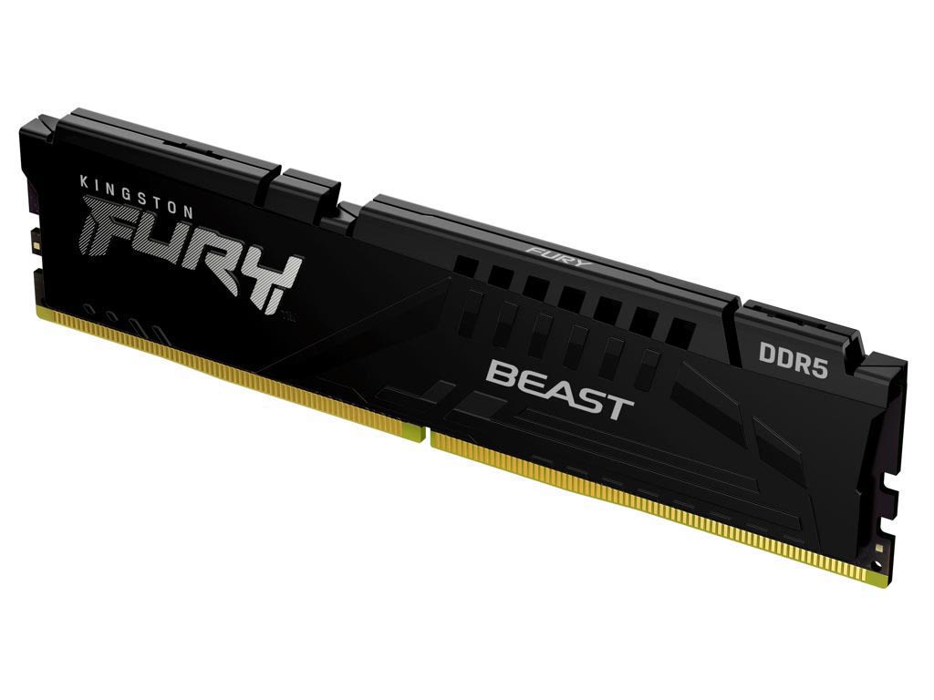 MEMORIA RAM DIMM KINGSTON FURY BEAST 16GB DDR5-6400MT/s, PC5-51200 (KF564C32BBE-16) (NT4)2