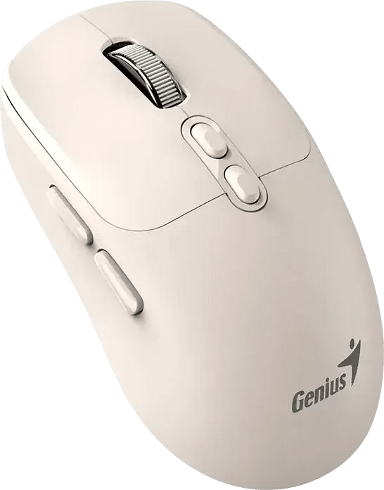 MOUSE GENIUS NX-8080S AI COPILOT DUAL WIRELESS MILK TEA (31030042404) (NT8)2