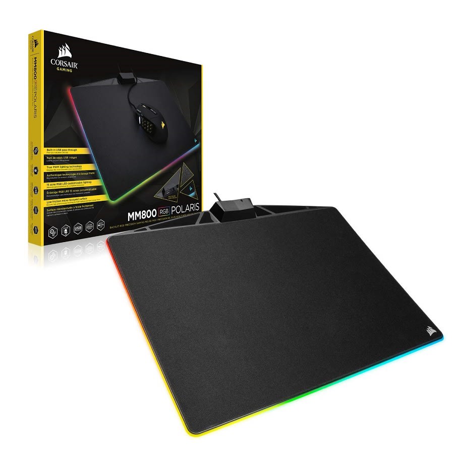 MOUSE PAD CORSAIR MM800 RGB POLARIS (CH-9440020-NA)2