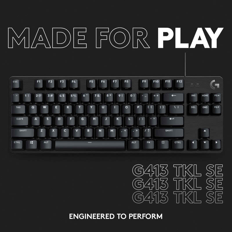 TECLADO LOGITECH G413 TKL SE MECÁNICO (920-010442)3