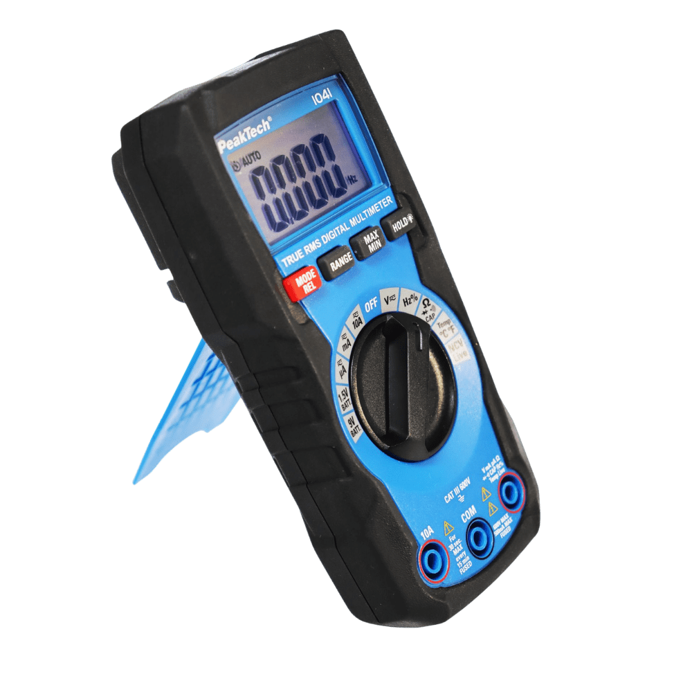 MULTIMETRO DIGITAL P1041 PEAKTECH PORTATIL 4000 COUNTS 600V AC/DC -10A AC/DC ( P1041)3